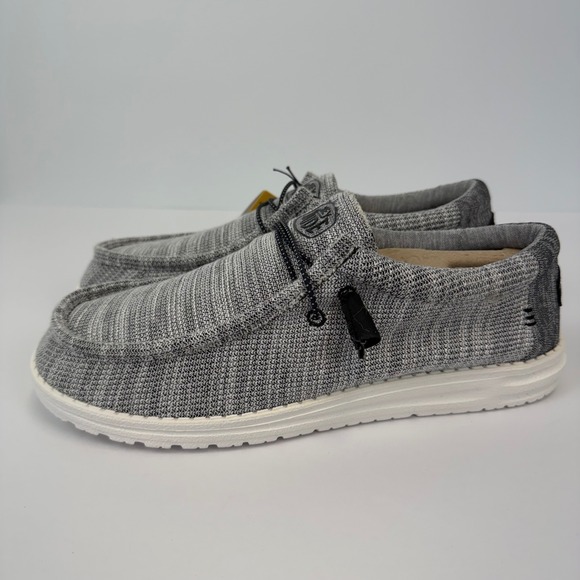 Hey Dude Wally Stretch Mix Yin Yang Shoes Lightweight Comfort Loafers Men's 12 - Picture 3 of 8